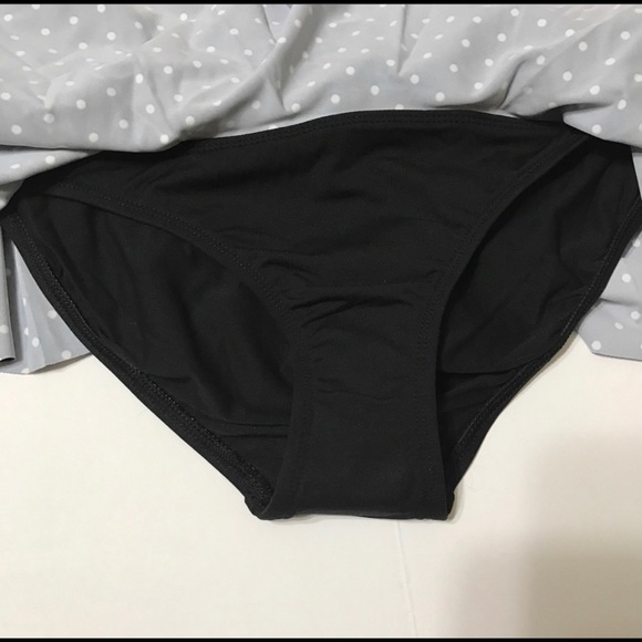 CHAPS Black & White Polkadot OnePiece NWT [SW-20] - Picture 3 of 5